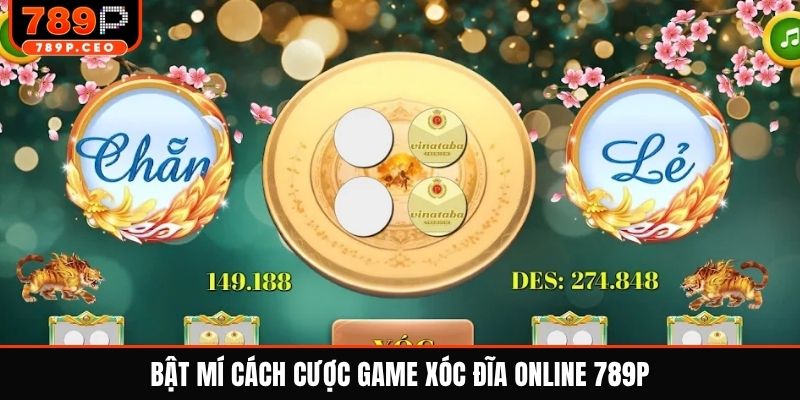 Bật mí cách cược game xóc đĩa online 789P